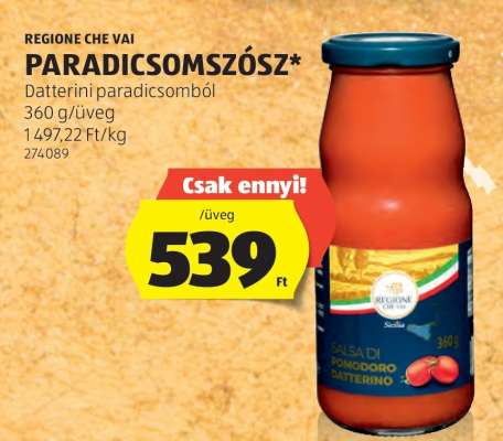 REGIONE CHE VAI PARADICSOMSZÓSZ