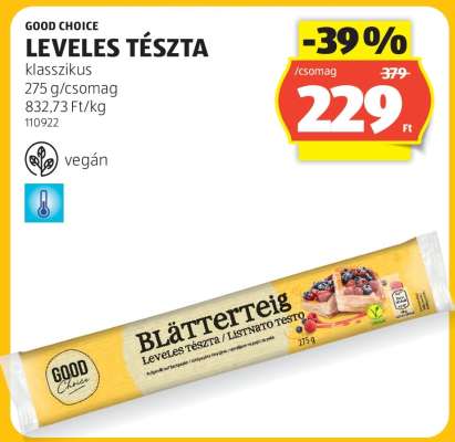 GOOD CHOICE LEVELES TÉSZTA