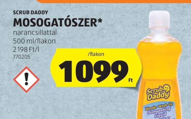 Scrub Daddy Mosogatószer