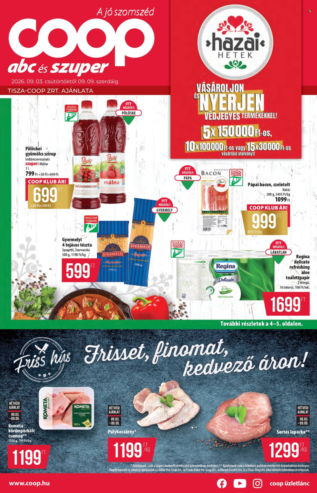 Coop akciós újságok - 2026.09.03 - 2026.09.09. Oldal 1
