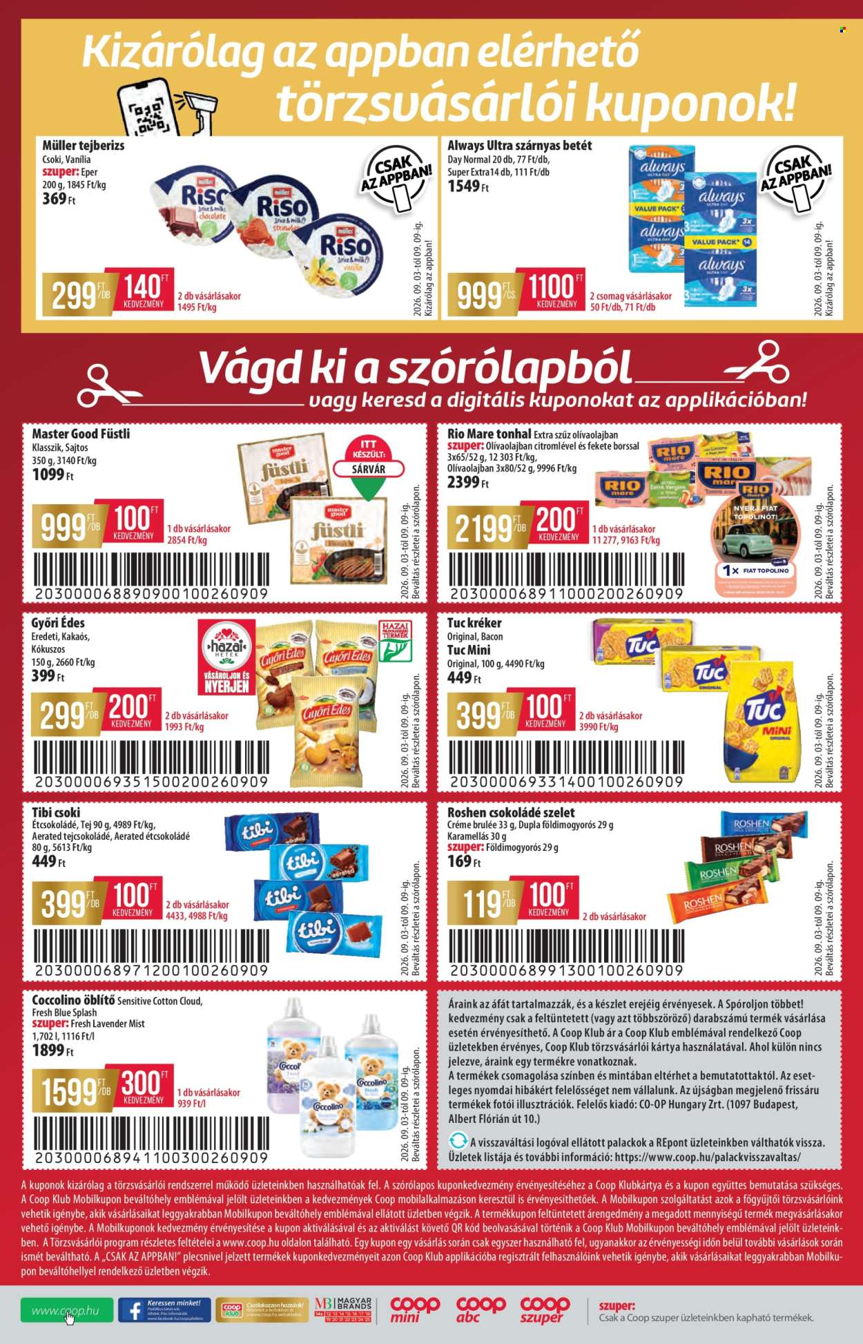 Coop akciós újságok - 2026.09.03 - 2026.09.09. Oldal 12