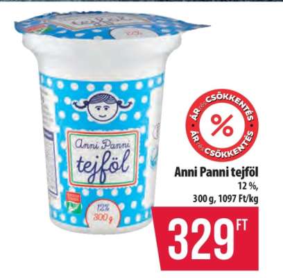 Anni Panni tejföl
