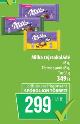Milka tejcsokoládé