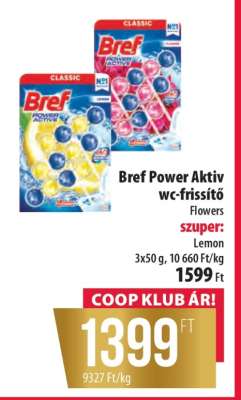 BREF Power Aktív WC-frissítő