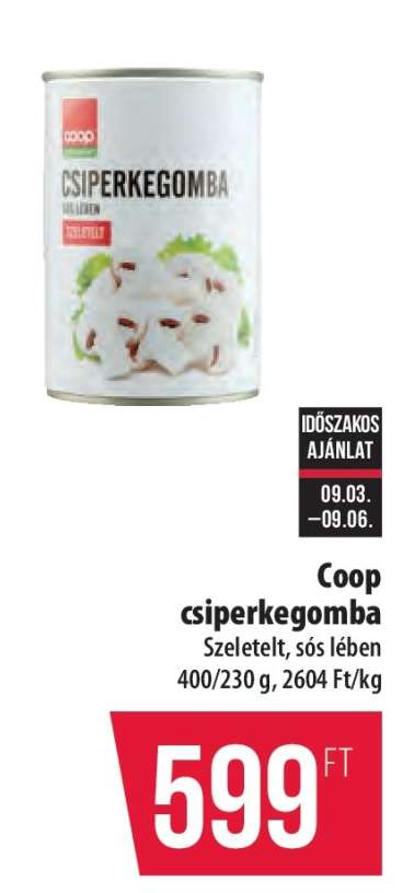 Coop csiperkegomba