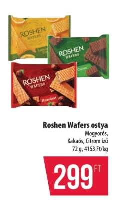 ROSHEN Wafers Ostya