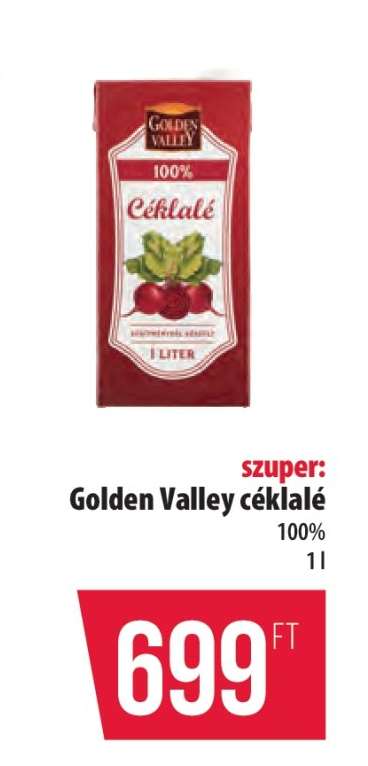 GOLDEN VALLEY CÉKLALÉ