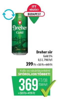 Dreher sör