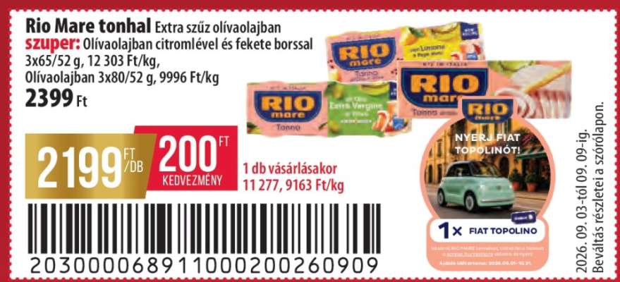 RIO MARE TONHAL