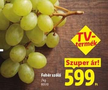 Fehér szőlő