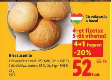 Vizes zsemle
