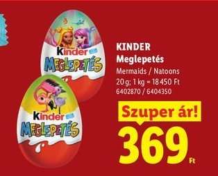 KINDER Meglepetés