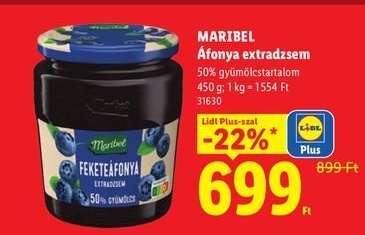 MARIBEL Áfonya extradzsem