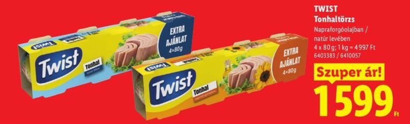 TWIST Tonhaltörzs