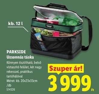 PARKSIDE Uzsonnás táska