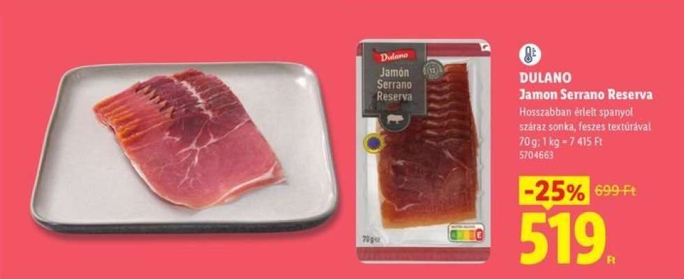 DULANO Jamon Serrano Reserva