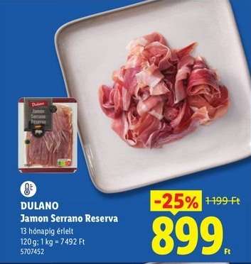 DULANO Jamon Serrano Reserva