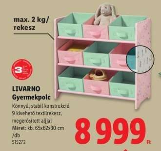 Livarno Gyermekpolc
