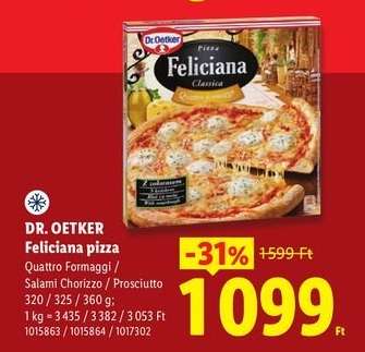 Dr. Oetker Feliciana pizza