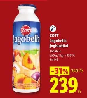 Zott Jogobella joghurtital