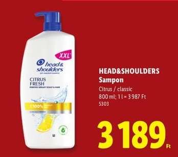 HEAD & SHOULDERS Sampon*