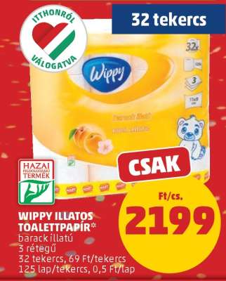 WIPPY ILLATOS TOALETTAPÍR