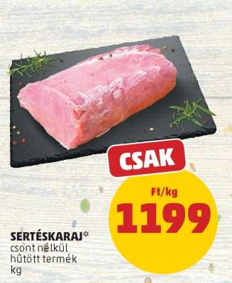 Sertéskaraj