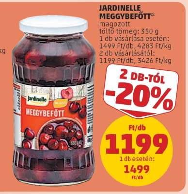 JARDINELLE MEGGYBEFŐTT