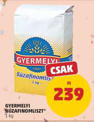 GYERMELYI BÚZAFINOMLISZT