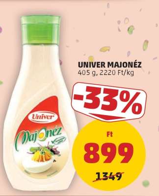 UNIVER﻿﻿ Majonéz*