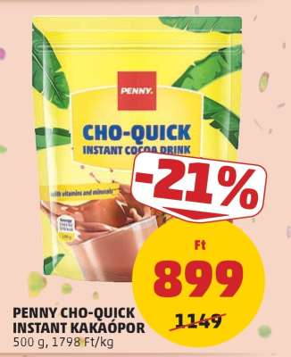 PENNY CHO-QUICK INSTANT KAKAÓPOR