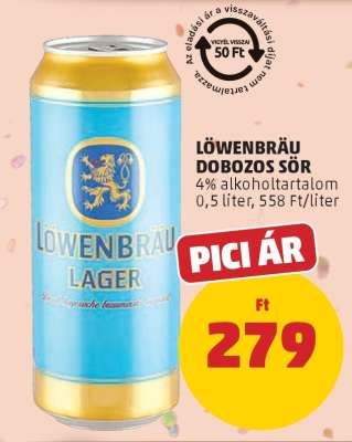 Löwenbräu Dobozos Sör