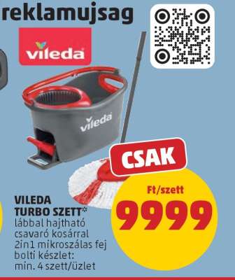 Vileda Turbo Szett