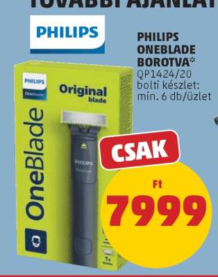 Philips OneBlade Borotva