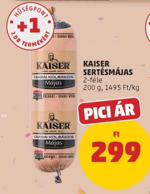KAISER Sertésmájas