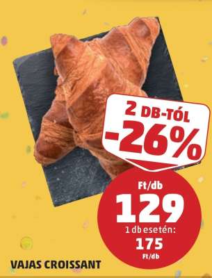 Vajas croissant