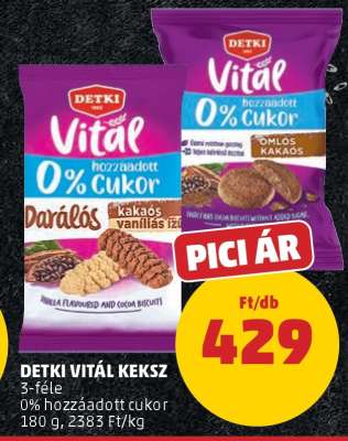 Detki Vitál keksz