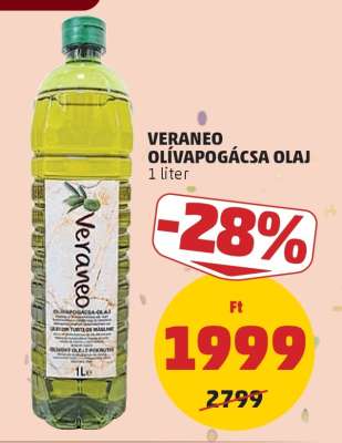 VERANEO OLÍVAPOGÁCSA OLAJ