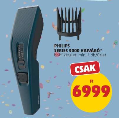 PHILIPS SERIES 3000 HAJVÁGÓ