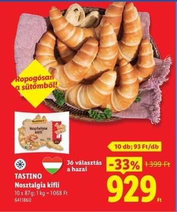 TASTINO Nosztalgia kifli
