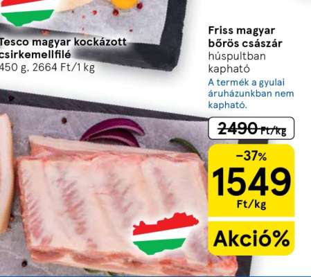 Friss magyar bőrös császár