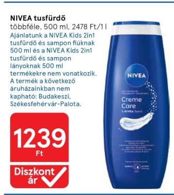 NIVEA tusfürdő