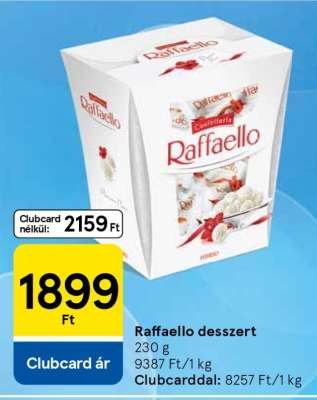 Raffaello desszert