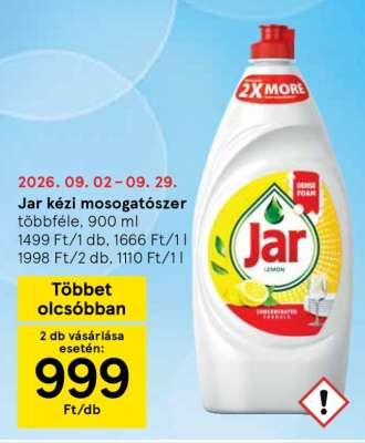 Jar kézi mosogatószer