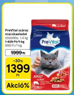 PREVITAL Száraz macskaeledel