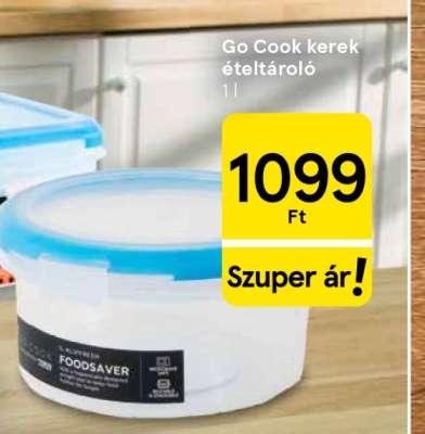 Go Cook kerek ételtároló