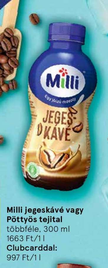 Milli jegeskávé vagy Pöttyös tejital