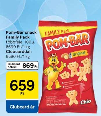 Pom-Bär snack Family Pack