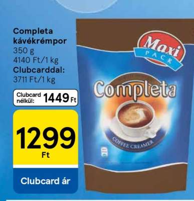COMPLETA Kávékrémpor*