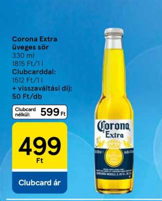 Corona Extra üveges sör